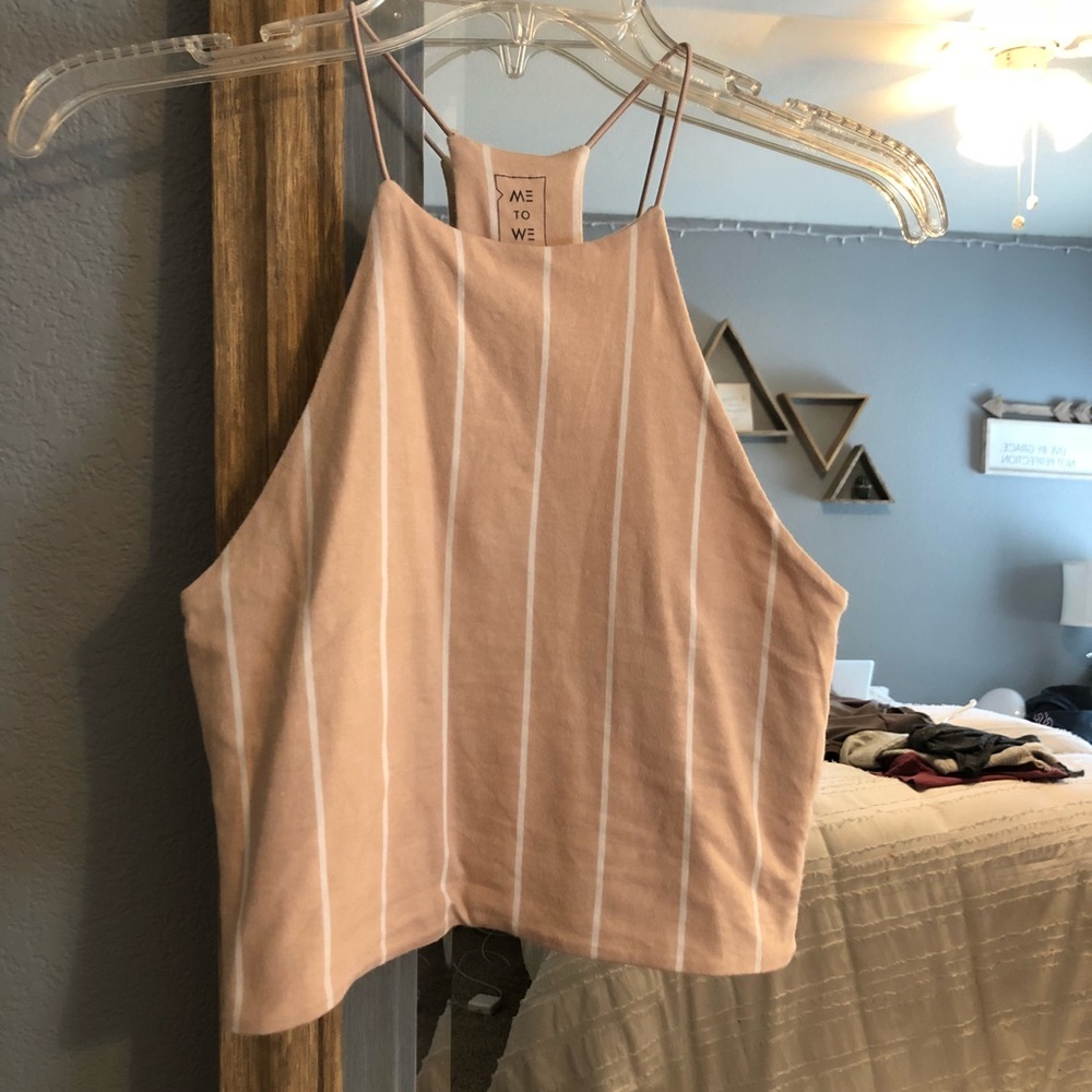 Stripped crop top